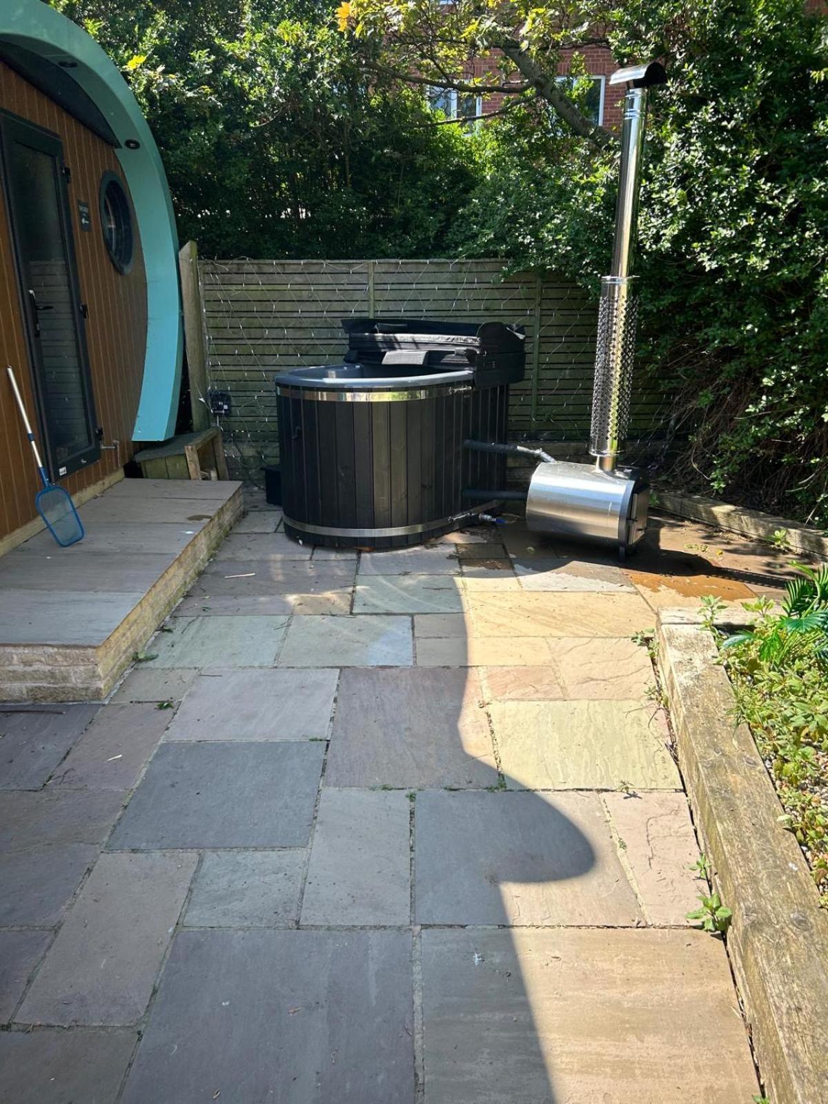Elletson Park Wood Fired Hot Tubs, Caravans & Pods Pilling Exterior foto
